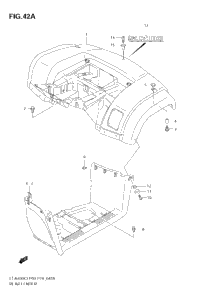 Rear Fender (Model K4/K5/K6/K7)