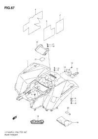 Rear Fender (Lt-F400fl3 P33)