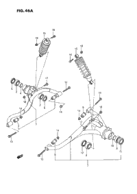 Rear Suspension Arm (Model J/K/L/M/N/P/R/S)
