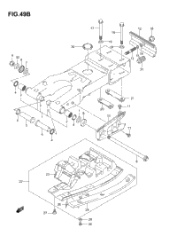 Rear Swinging Arm (Model K4/K5/K6/K7)