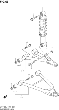 Suspension Arm (Lt-A400zl4 P33)