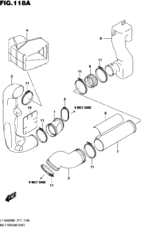 Belt Cooling Duct