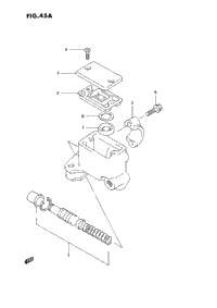 Front Master Cylinder (Model M/N/P/R/S)