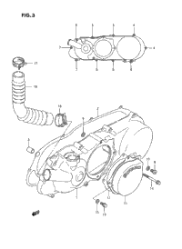 Crankcase Left Cover