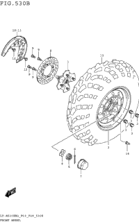 Front Wheel (Lt-A500xpm3 P28)