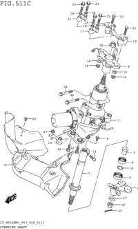 Steering Shaft (Lt-A500xpm3 P33)