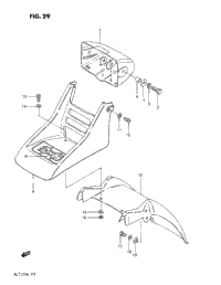 Headlamp Housing - Front Fender (Model G)
