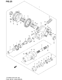 Final Bevel Gear (Rear)