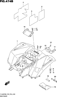 Rear Fender (Lt-A400fm0 P28)