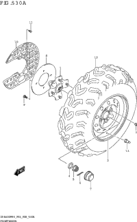 Front Wheel (Lt-A400f)