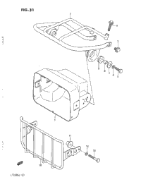 Headlamp Housing (Model F/G)