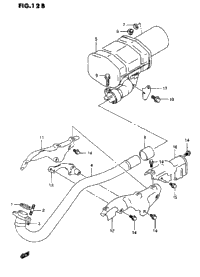 Muffler (Model M/N/P/R/S/T)