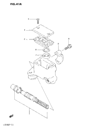 Front Master Cylinder (Model M/N/P)