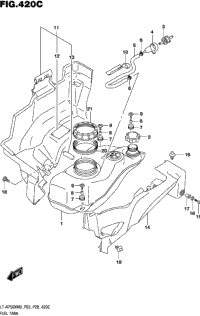 Fuel Tank (Lt-A750xm0 P33)