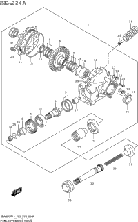 Final Bevel Gear (Rear)
