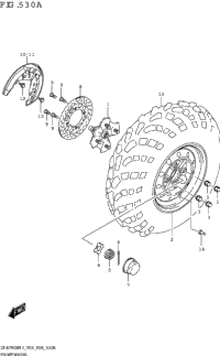 Front Wheel (Lt-A750x)
