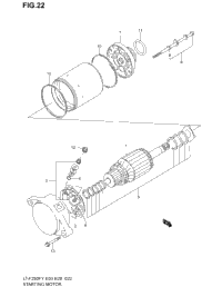 Starting Motor (Model X)