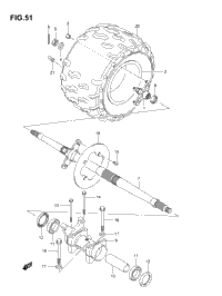 Right Rear Wheel (Model K3)