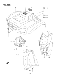 Front Fender (Model K5/K6/K7)