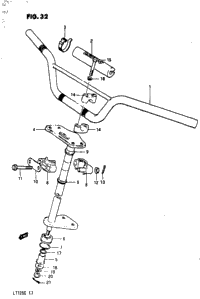 Handlebar - Steering (Model E)