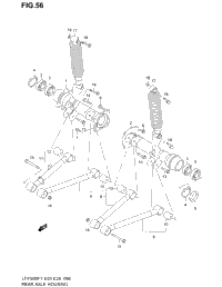 Rear Axle Housing (Model W/X)