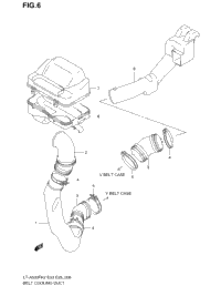 Belt Cooling Duct