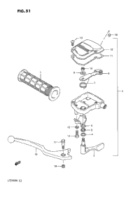 Brake Lever (Model H/J/K/L)