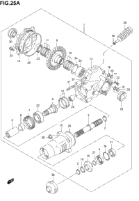 Final Bevel Gear (Rear)(Model K4/K5)