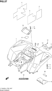 Rear Fender (Lt-A400l4 P33)