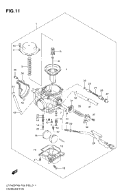 Carburetor (Lt-F400fk8/Fk9/Ful0)