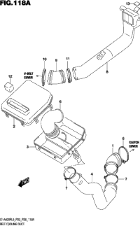 Belt Cooling Duct