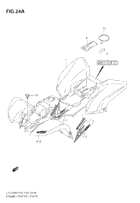 Frame Center Cover (Model K8/K9)