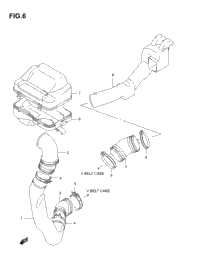 Belt Cooling Duct