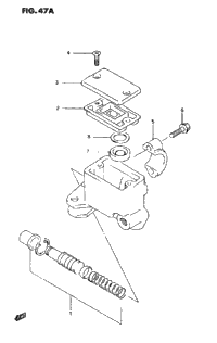 Front Master Cylinder (Model M/N/P/R/S/T)