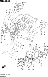 Rear Fender (Lt-A500xpm1 P17)