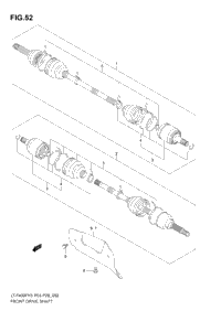 Front Drive Shaft (Model K3/K4)