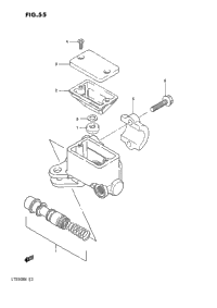 Front Master Cylinder (Model F/G/H/J/K/L)