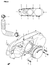 Crankcase Left Cover