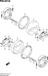 Front Wheel Brake