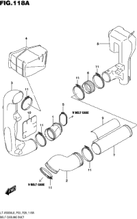 Belt Cooling Duct