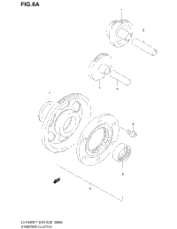 Starter Clutch (Model Y/K1/K2)