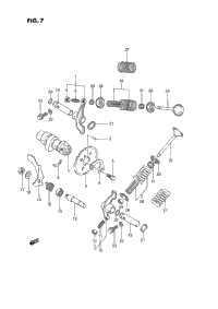 Cam Shaft - Valve