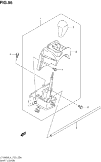 Shift Lever (Lt-A400zl4 P33)