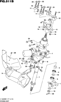 Steering Shaft (Lt-A500xpm1 P17)