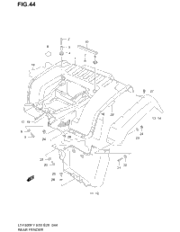 Rear Fender (Model W)