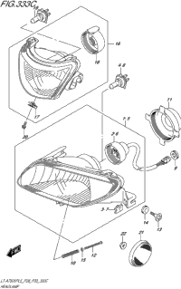 Headlamp (Lt-A750xpzl5 P28)