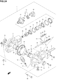 Final Bevel Gear (Front)(%F.No.5Saak46k3x102000)