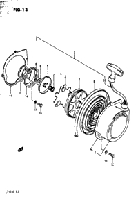 Recoil Starter (L:57.5)