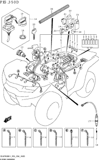 Wiring Harness ((Lt-A750xp,Lt-A750xpz):P33)