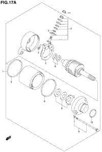Starting Motor (Model Y/K1)